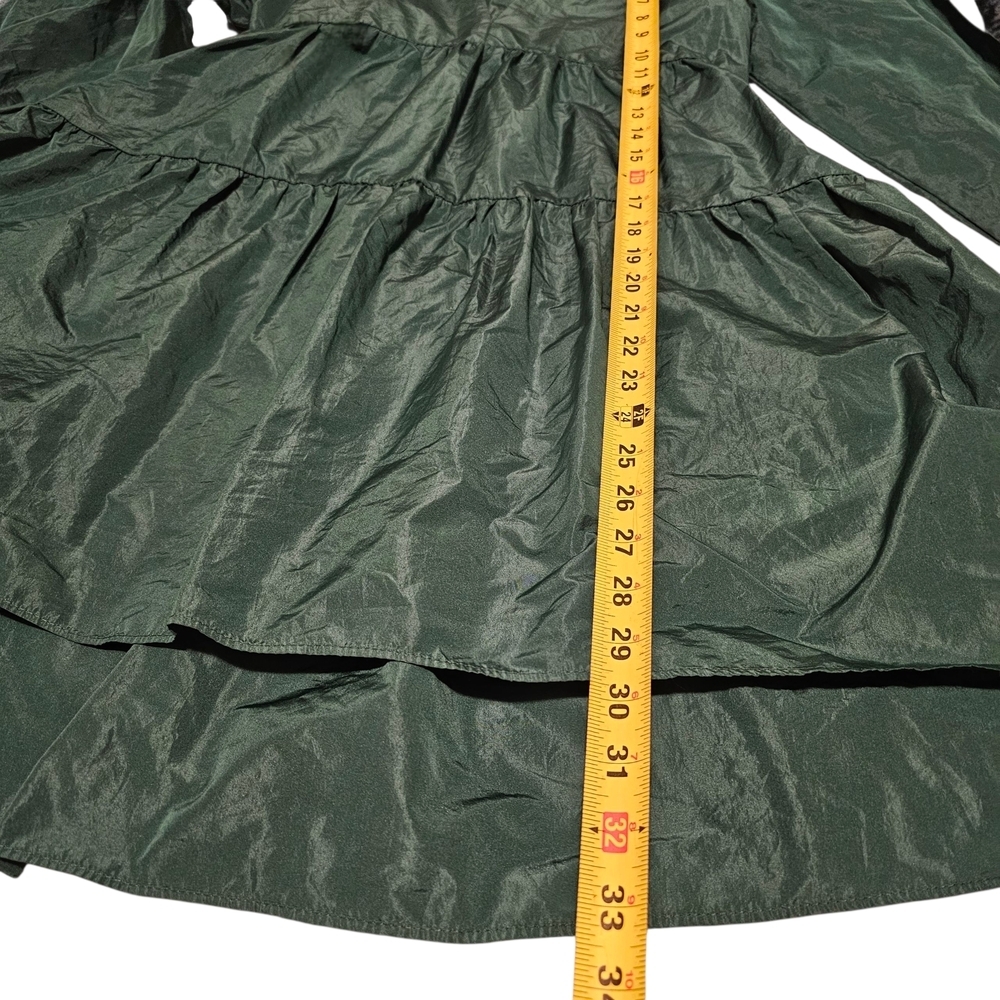 Zara Emerald Long Sleeve Dress - Picture 6 of 8